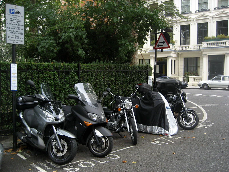 London Motorbike Parking Demystifying the rules in London and the UK